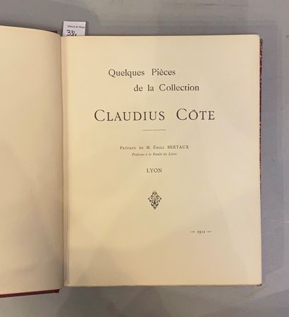 null [COLLECTIONS de BEAUX-ARTS]. Réunion de 6 volumes bien reliés. 

Catalogue des...