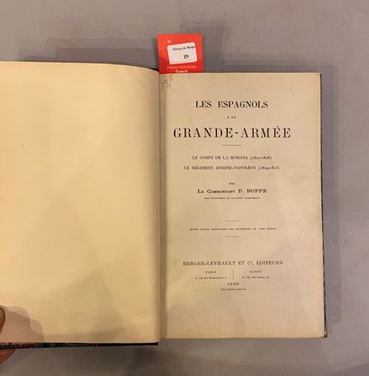 null BOPPE (Cdt P.). Les Espagnols à la Grande Armée. Le corps de La Romana (1807-1808)....