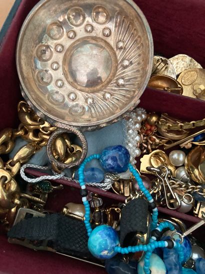 null Fort lot de faux-bijoux dont montres 

Lot vendu en l'état 

Ref 100