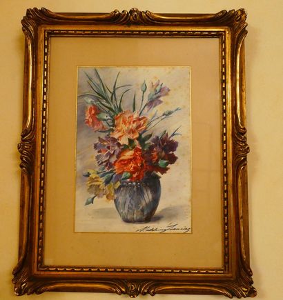 null MADELEINE LEMAIRE (1845-1928)

Bouquet de fleurs dans un vase

Aquarelle sur...