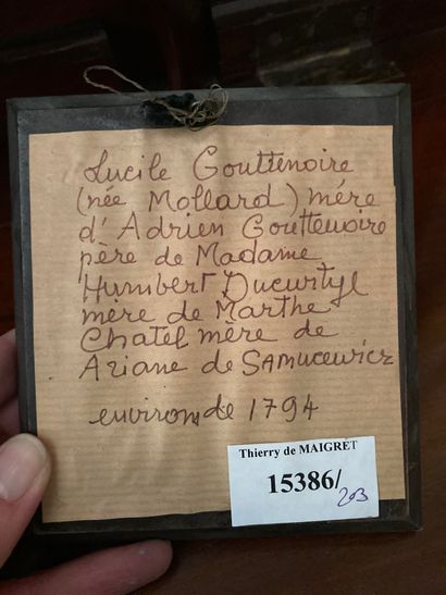 null Ecole de la fin du XVIIIème / début du XIXème siècle

Deux miniatures

H. totale...