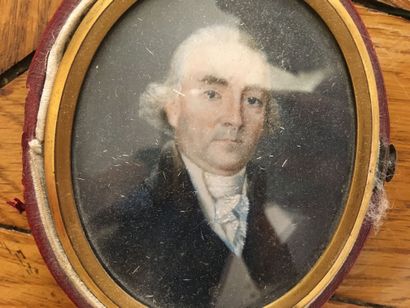 null Ecole FRANCAISE vers 1810

Portrait d’homme à la cravate blanche

Gouache sur...