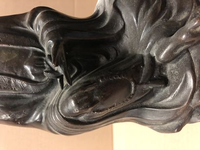 null Kwanin en bronze

Hauteur : 30 cm