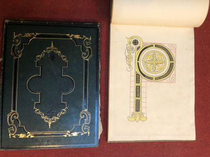  Ecole FRANCAISE du XIXème siècle 
Deux albums amicorum contenant environ onze dessins...