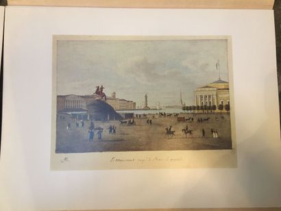 null 
Views of Saint Petersburg : 3 carnets avec impressions imitant gravures




On...