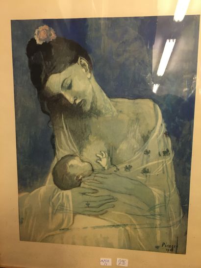 null 
Reproduction Portrait de femme allaitant de Picasso

Vendu en l'état
