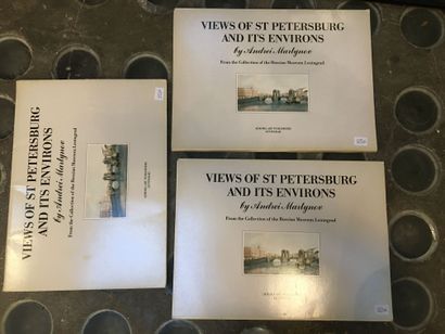 null 
Views of Saint Petersburg : 3 carnets avec impressions imitant gravures




On...
