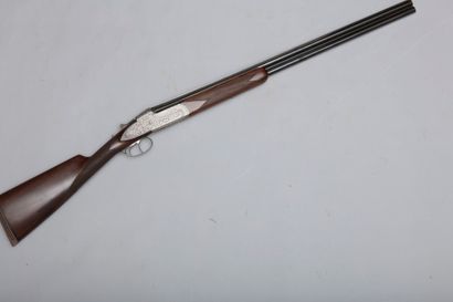 null Fusil superposé Damon calibre 20 (n°85074). Canons lisses de 72 cm, crosse anglaise,...