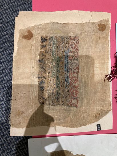 null Tiraz, Égypte fatimide ou mamluk, XIe-XIIIe siècle
Tapisserie de lin constituée...