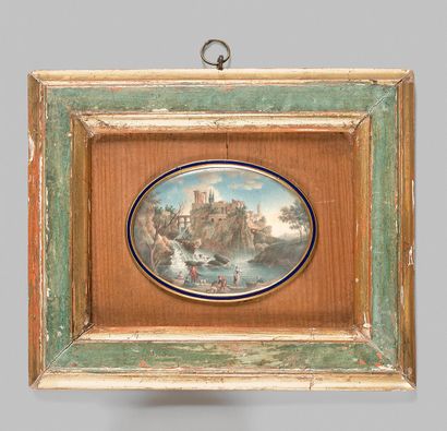 Claude Joseph VERNET (Avignon, 1714 - Paris, 1789), dans le goût de 
Bord de mer...