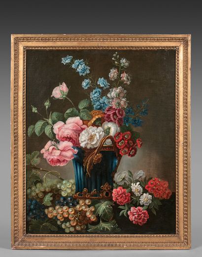École FRANÇAISE du XIXe siècle, suiveur de Michel BELLANGÉ Bouquet de fleurs
Toile...