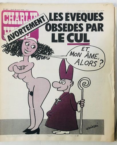 null Charlie Hebdo n°384 Giscard Emperor - Cabu - n°410 The Gulag - Dimitri -n°426...
