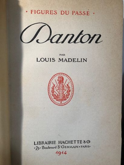 null Lucas -Lebreton - Kléber 1735-1800 - Paul Hartmann, 1937 - Luis Madelin - Danton...