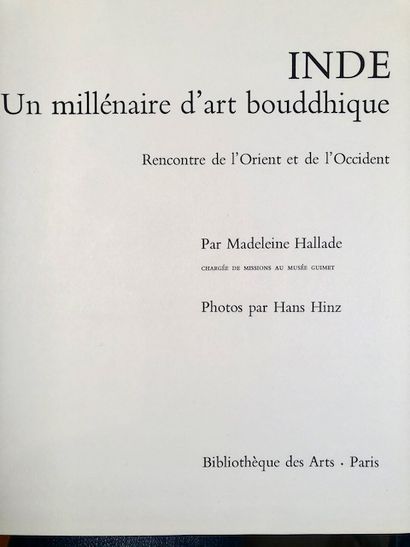 null Dietrich Seckel - L Art du Bouddhisme -Albin Michel, 1962 - Demi chagrin - Madeleine...