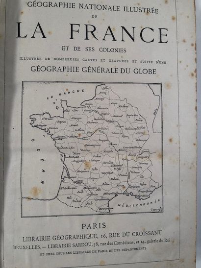 null Géographie Nationale Illustrée de la France et de ses Colonies illustrée de...