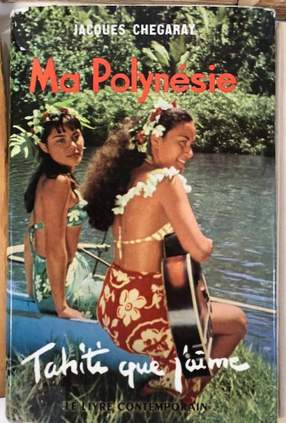 null Jacques Checaray - Ma Polynésie  Voyage aux Iles Heureuses  illustré par des...