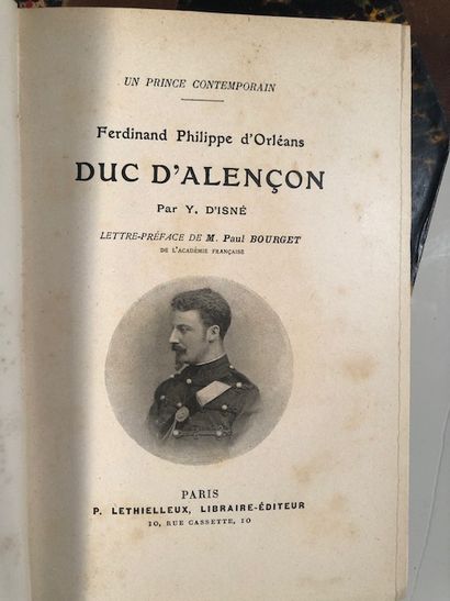 null Y. D Isné - Ferdinand Philippe d Orléans, Duc D Alençon -  Lethilleux Libraire-...