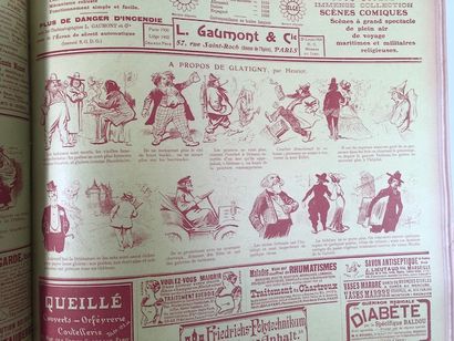 null "Collection of covers and comic strip of Henriot published in l'Illustration...