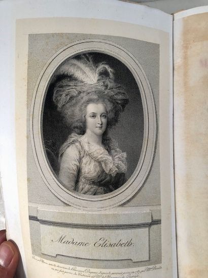 null Feuillet de Conches - Louis XVI Marie-Antoinette et Madame Elisabeth Lettres...
