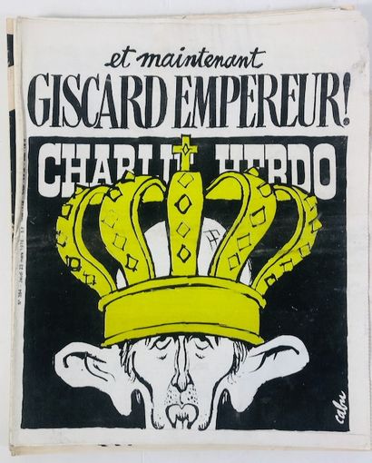 null Charlie Hebdo n°384 Giscard Emperor - Cabu - n°410 The Gulag - Dimitri -n°426...