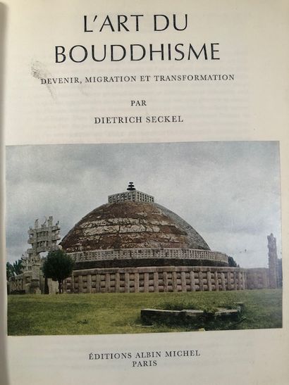 null Dietrich Seckel - L'Art du Bouddhisme -Albin Michel, 1962 - Demi chagrin - Madeleine...