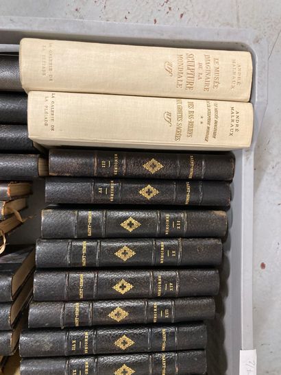 null 
Deux manettes de livres : Alexandre Dumas, Saint-Simon, Melong...

Lot vendu...