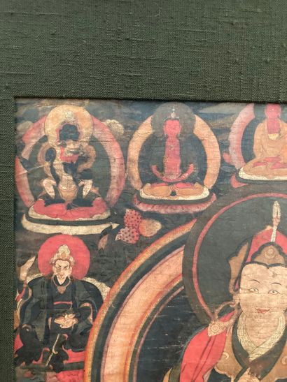 null Tanka du Tibet

56 x 38 cm à vue

usures, vitre du cadre amovible

Lot vendu...