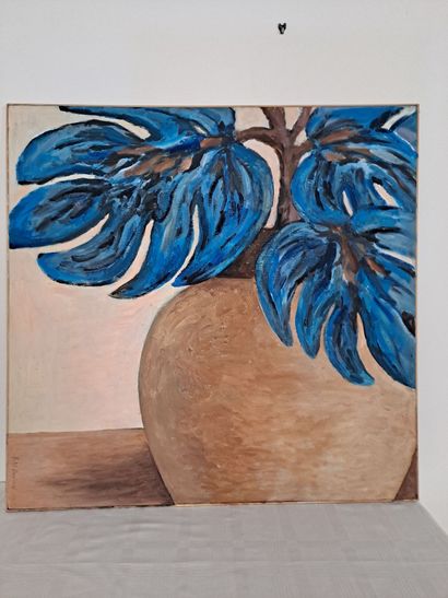 null Anne Marie Bodson (née en 1937)

Vase aux fleurs bleues

Peinture acrylique...