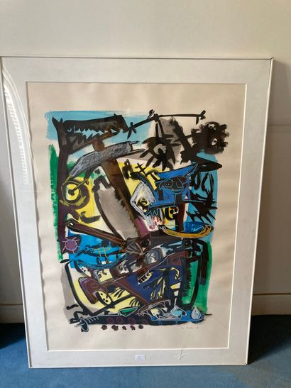 null Ecole moderne

Composition, 1989

Encre et aquarelle

104 x 74 cm