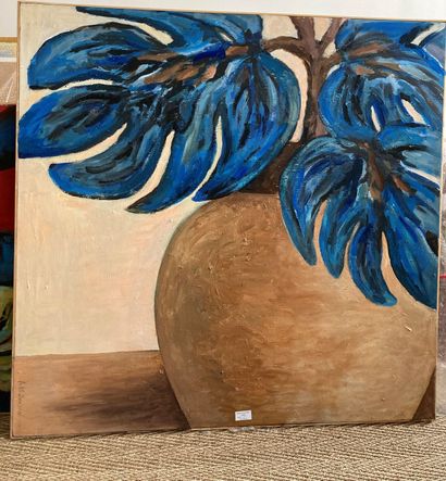 null Anne Marie Bodson (née en 1937)

Vase aux fleurs bleues

Peinture acrylique...