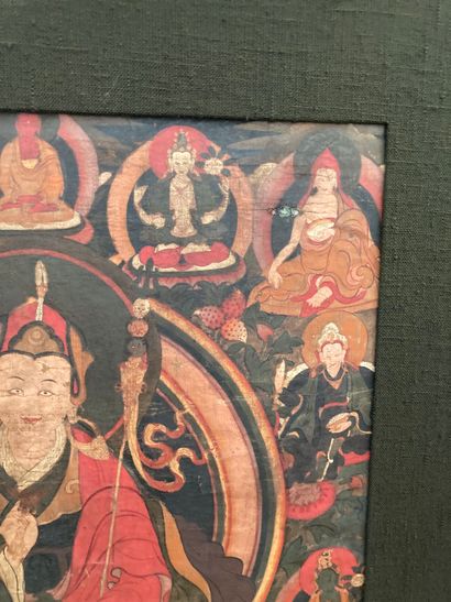 null Tanka du Tibet

56 x 38 cm à vue

usures, vitre du cadre amovible

Lot vendu...