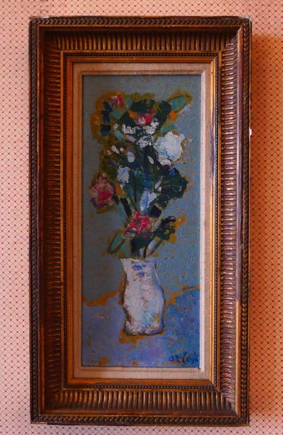 null ALEXANDRE ORLOFF (1899-1979)

Vase de fleurs

Huile sur panneau, signée en bas...