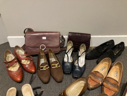 null Lot de 9 paires de chaussures (Céline, Gontard,Clergerie, Ceroni, Meccori) on...