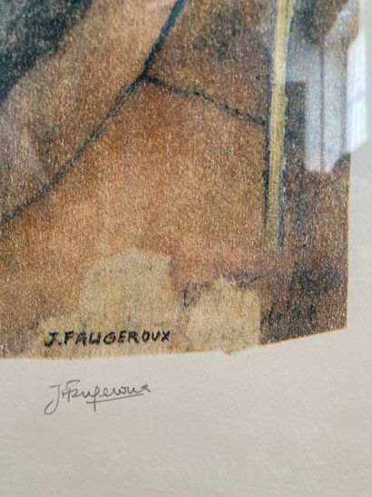 null J. Faugeroux (Né en 1950)

Sans titre

Sérigraphie, signée en bas à droite et...