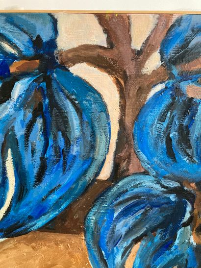 null Anne Marie Bodson (née en 1937)

Vase aux fleurs bleues

Peinture acrylique...