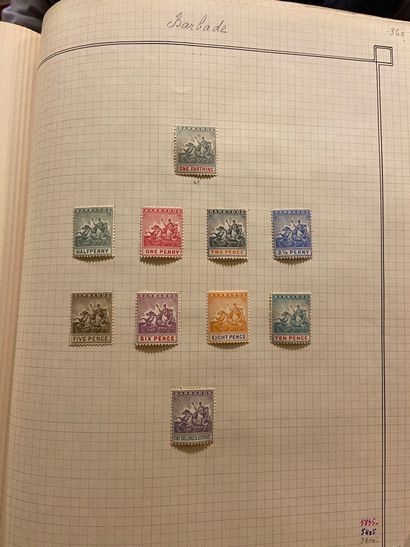 null ALL COUNTRIES : Set of mint stamps corresponding to a subscription, contained...