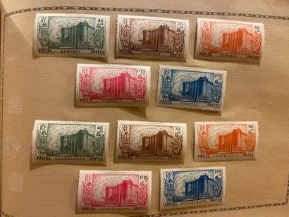 null COLONIES FRANCAISES Emissions 1880/1950 : Collection de timbres principalement...