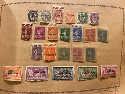 null COLONIES FRANCAISES Emissions 1880/1950 : Collection de timbres principalement...