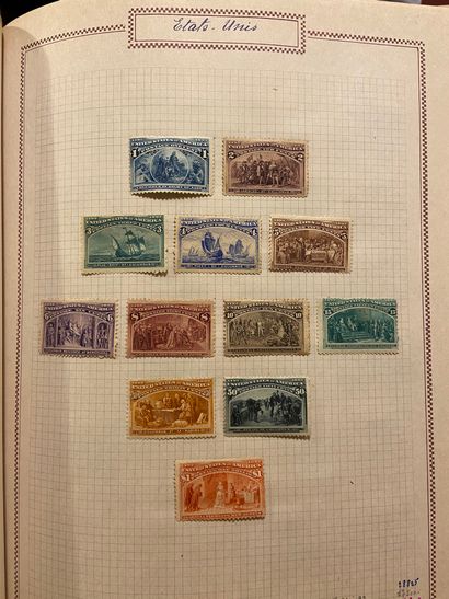null TOUS PAYS : Ensemble de timbres neufs correspondant à un abonnement, contenu...