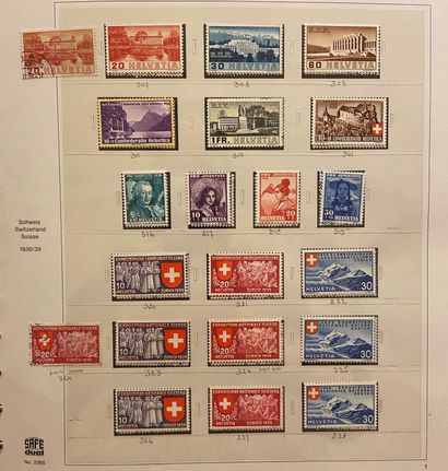 null SWITZERLAND, LIECHTENSTEIN Issues 1850/2000: Collection of mint and cancelled...