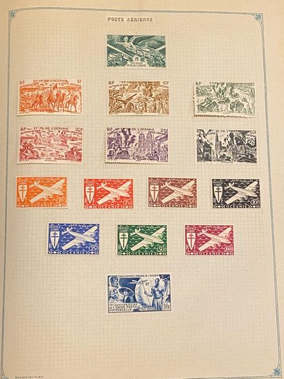 null ALL COUNTRIES Issues 1850/2000: Set of mint and cancelled stamps including FRANCE,...