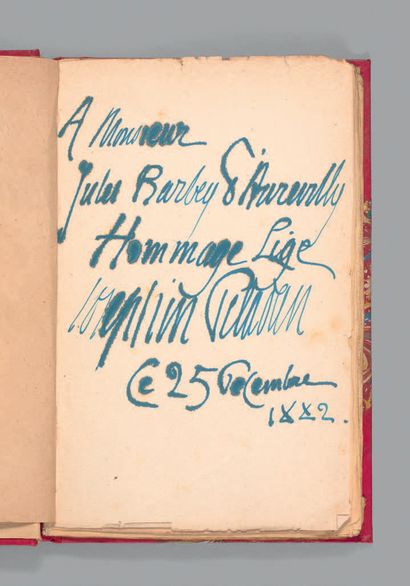 PELADAN (Joseph Aimé, dit Joséphin Péladan, dit Le Sâr). Marion de Lorme.
Paris,...