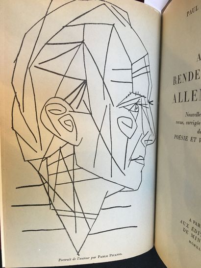 ELUARD (Paul). • Poèmes pour la paix. S.l.n.d. [1918]. •• Au rendez-vous allemand....