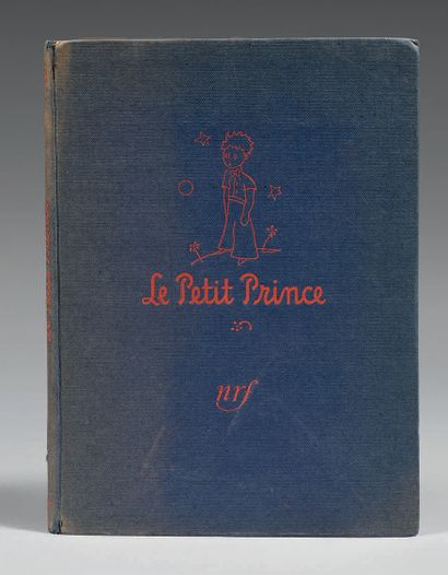SAINT-EXUPÉRY (Antoine de). The Little Prince. S. l., Gallimard, n. d. [1945]. In-8°,...