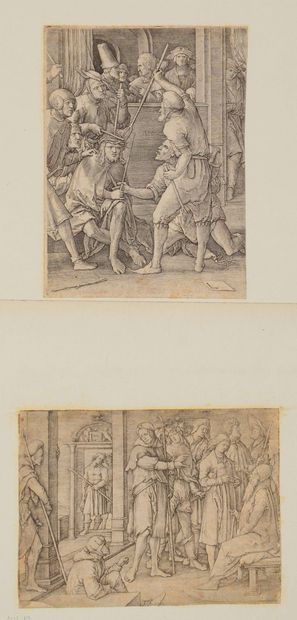null Lucas VAN LEYDEN (1494 – 1533)

Le Christ couronné d'épines. Joseph contant...