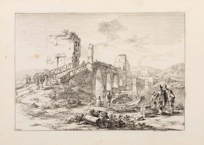 null Jan BOTH (1615/18-1652)

Le Ponte Molle sur le Tibre - Les Pêcheurs – Deux paysages.

Avec...
