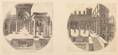 null Jacques Androuet DU CERCEAU (1510/12 – 1585)

Vues d'Optique (4p. de forme ronde...