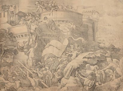 null Georg PENCZ(1500-1550)

La prise de Carthagène, d'après un dessin de J.Romain...