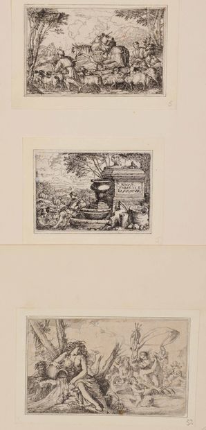 null Jonas UMBACH (1624 – 1693)

Scènes pastorales – Triomphe de Bacchus – Paysages...