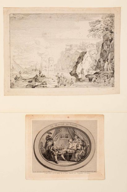 null Joseph VERNET(1714-1789) et autres artistes

La Plage à la grosse tour.

Eau-forte....